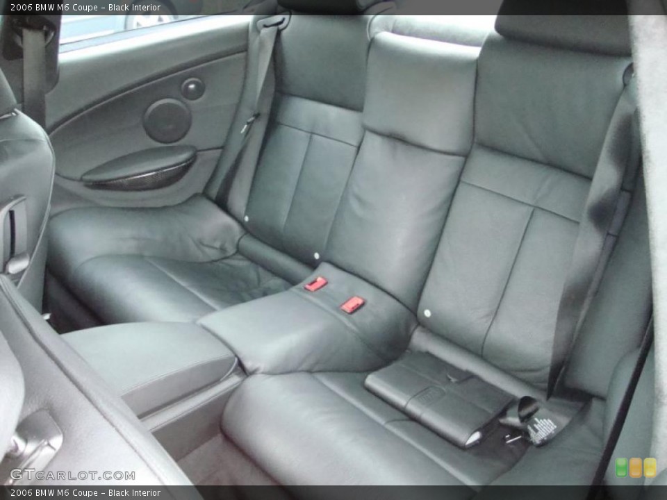 Black Interior Photo for the 2006 BMW M6 Coupe #39341260
