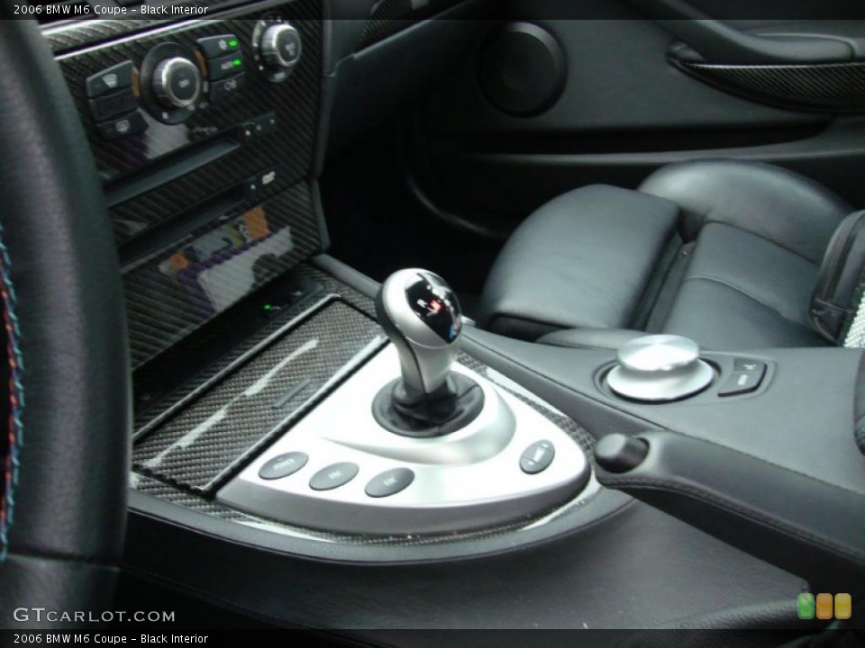 Black Interior Transmission for the 2006 BMW M6 Coupe #39341288