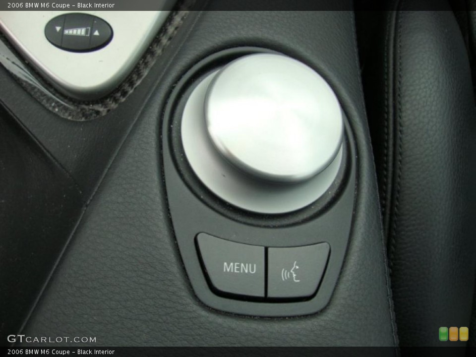 Black Interior Controls for the 2006 BMW M6 Coupe #39341400
