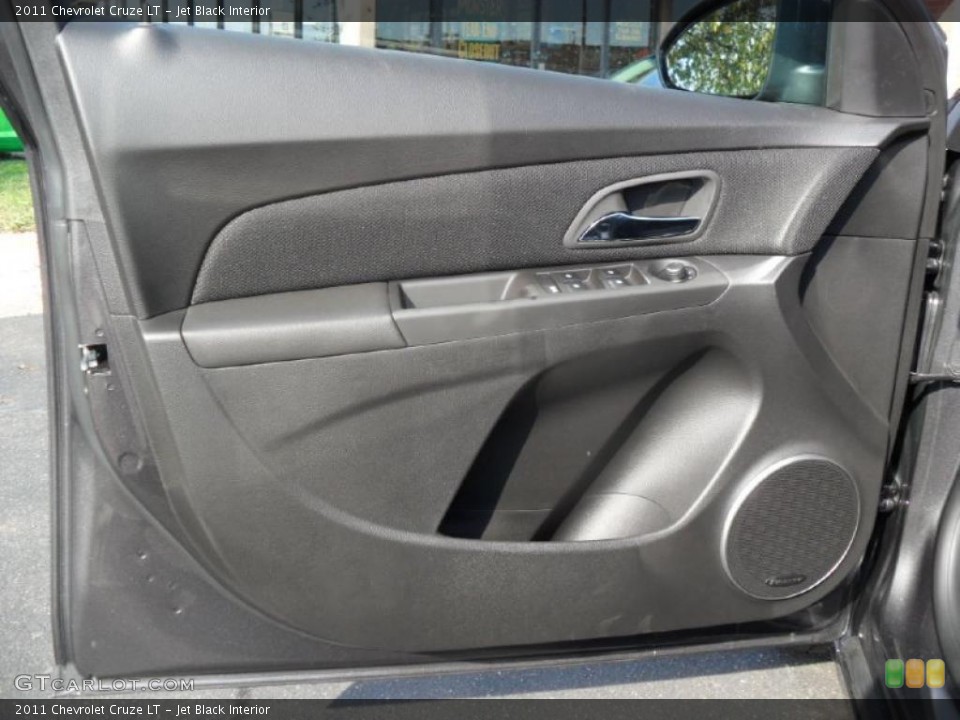 Jet Black Interior Door Panel for the 2011 Chevrolet Cruze LT #39341436