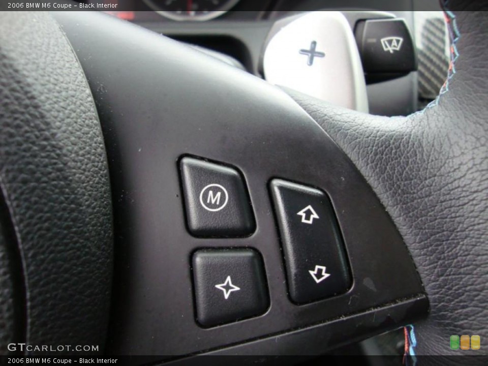 Black Interior Controls for the 2006 BMW M6 Coupe #39341476