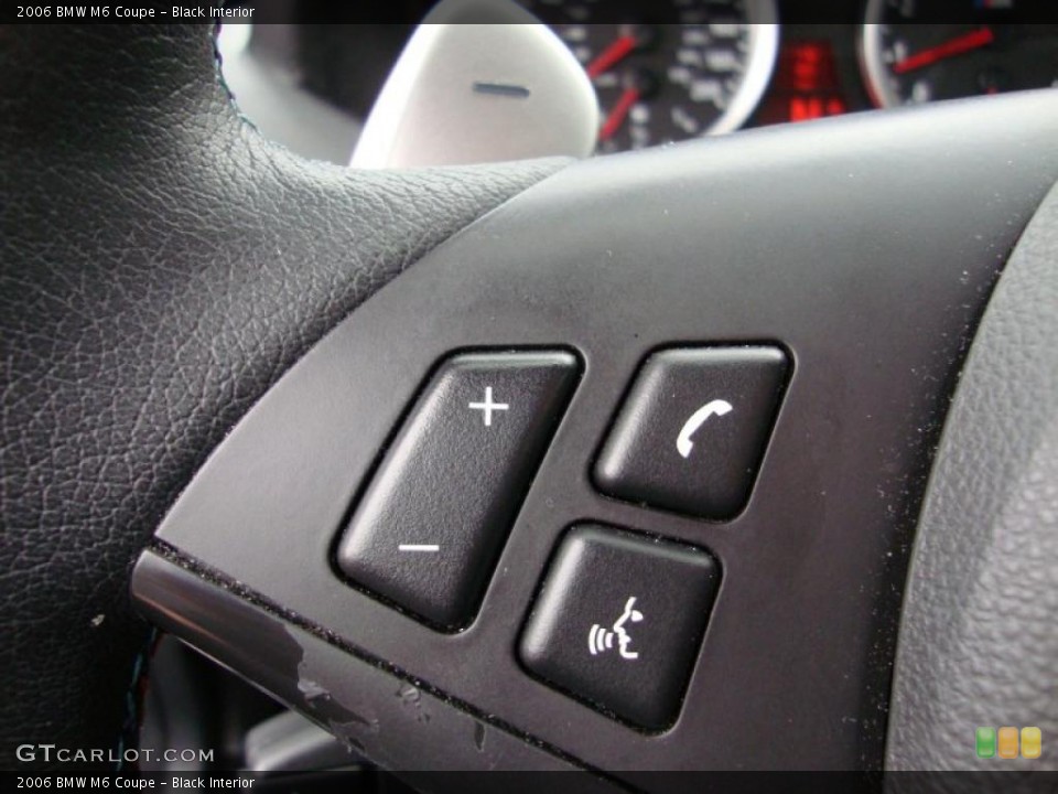 Black Interior Controls for the 2006 BMW M6 Coupe #39341496