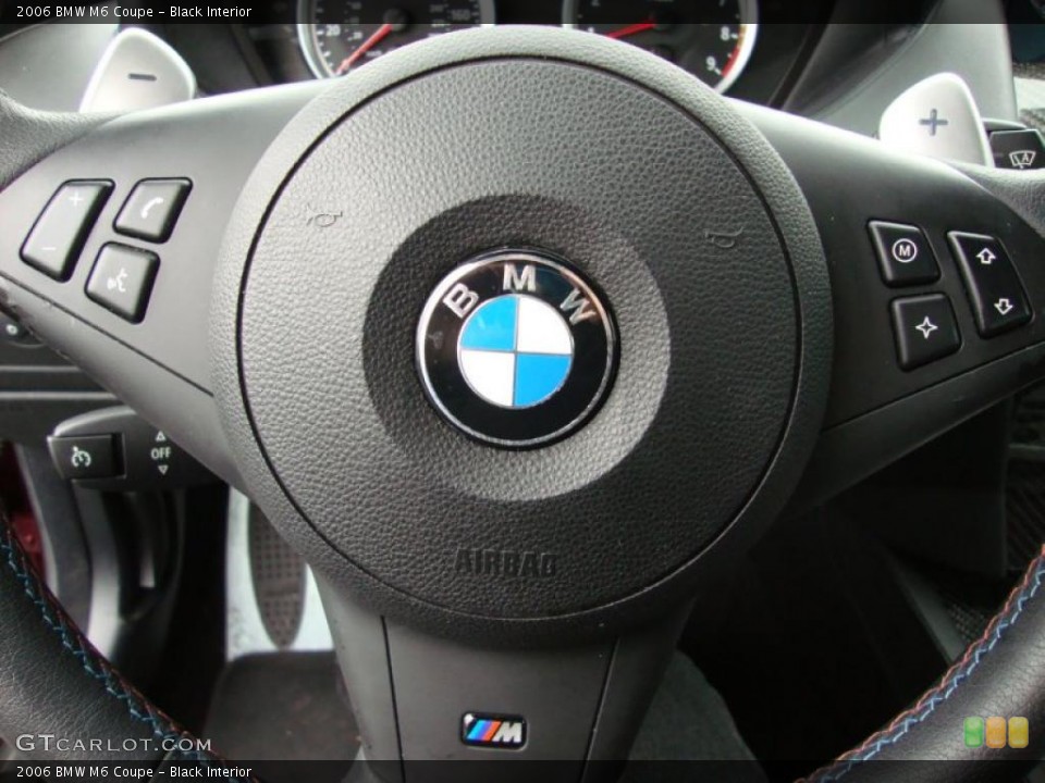 Black Interior Controls for the 2006 BMW M6 Coupe #39341512