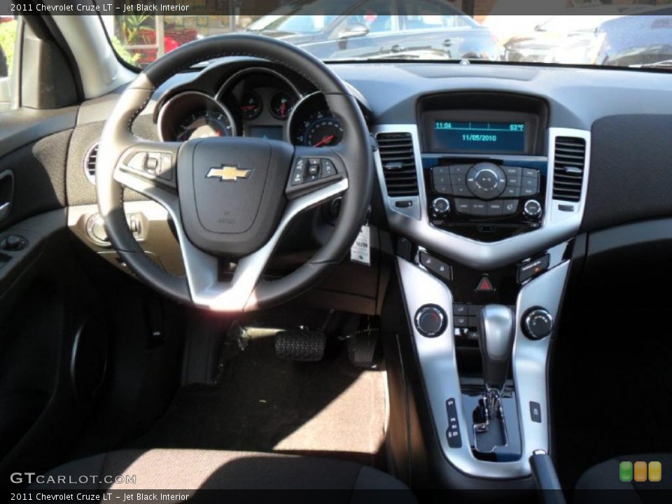 Jet Black Interior Dashboard for the 2011 Chevrolet Cruze LT #39341560