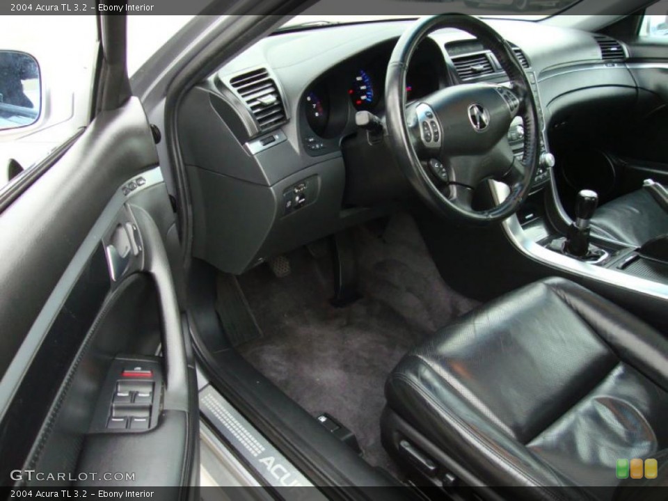 Ebony Interior Prime Interior for the 2004 Acura TL 3.2 #39341740
