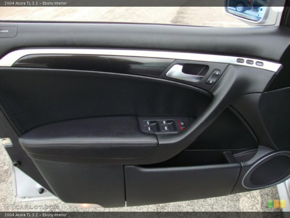Ebony Interior Door Panel for the 2004 Acura TL 3.2 #39341756