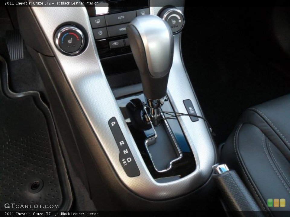 Jet Black Leather Interior Transmission for the 2011 Chevrolet Cruze LTZ #39341924
