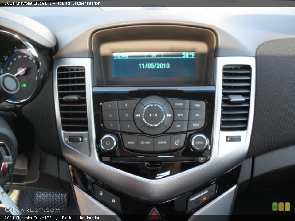 Jet Black Leather Interior Controls for the 2011 Chevrolet Cruze LTZ #39341956