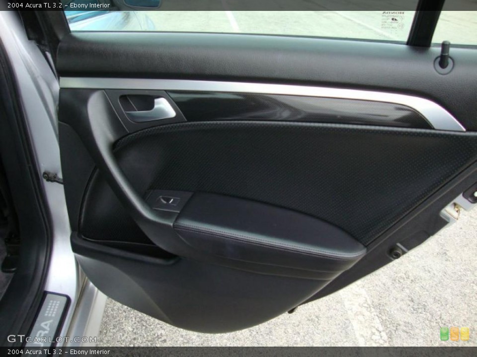 Ebony Interior Door Panel for the 2004 Acura TL 3.2 #39341968
