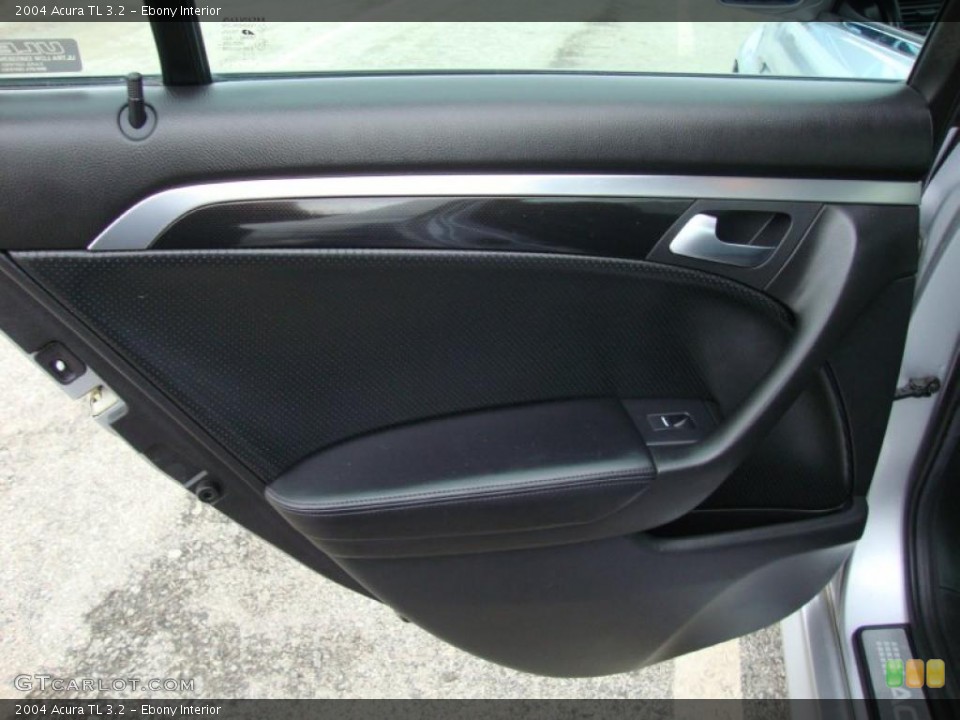 Ebony Interior Door Panel for the 2004 Acura TL 3.2 #39342000