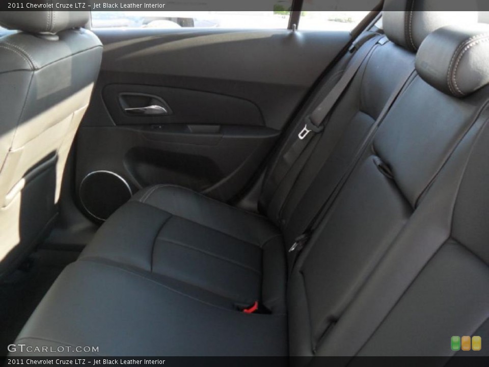 Jet Black Leather Interior Photo for the 2011 Chevrolet Cruze LTZ #39342020