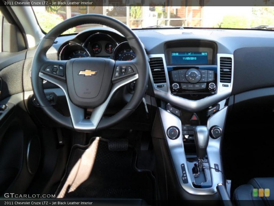 Jet Black Leather Interior Dashboard for the 2011 Chevrolet Cruze LTZ #39342036