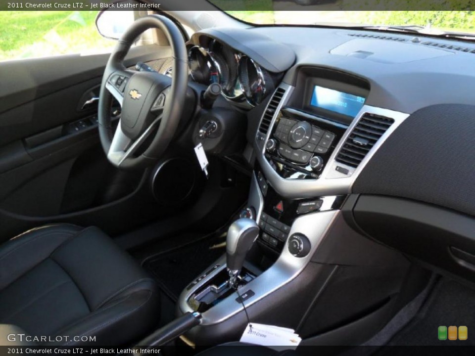 Jet Black Leather Interior Dashboard for the 2011 Chevrolet Cruze LTZ #39342128