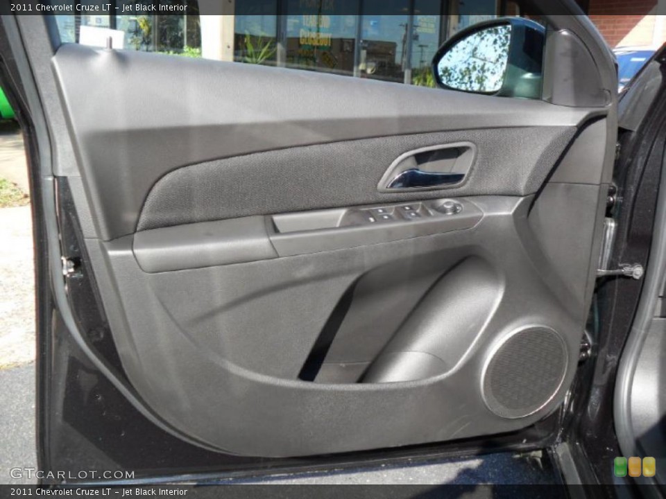 Jet Black Interior Door Panel for the 2011 Chevrolet Cruze LT #39342356