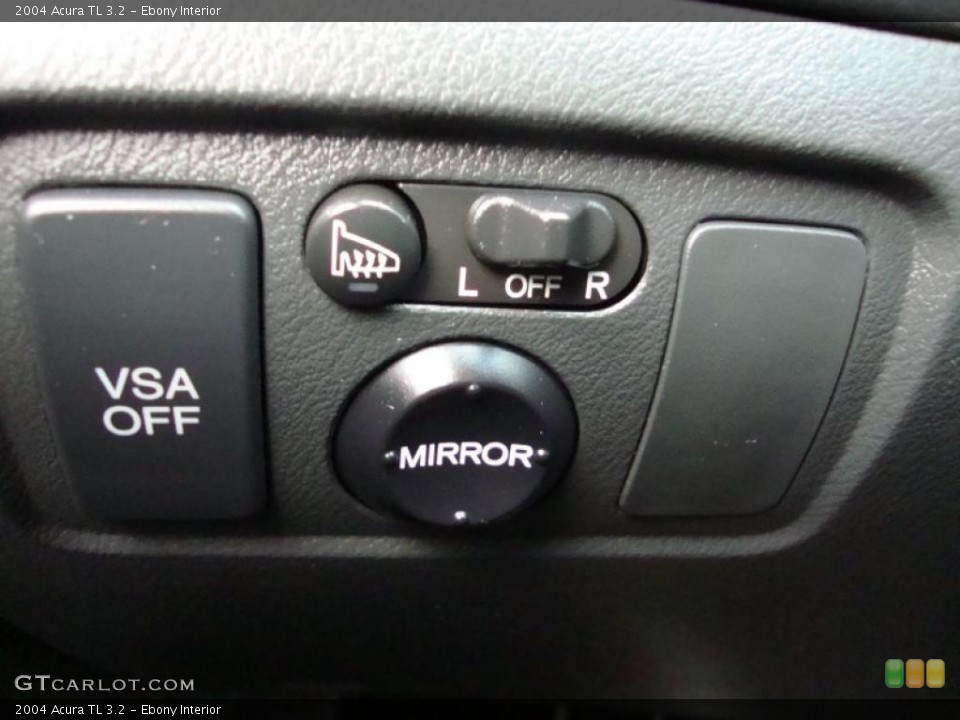 Ebony Interior Controls for the 2004 Acura TL 3.2 #39342404