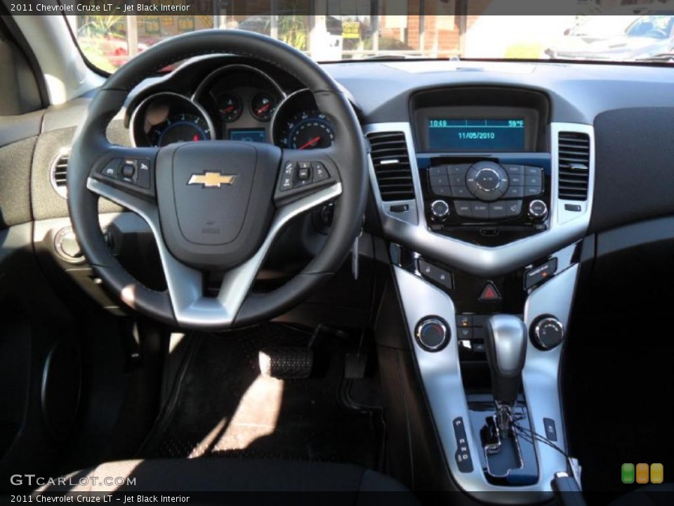 Jet Black Interior Dashboard for the 2011 Chevrolet Cruze LT #39342460