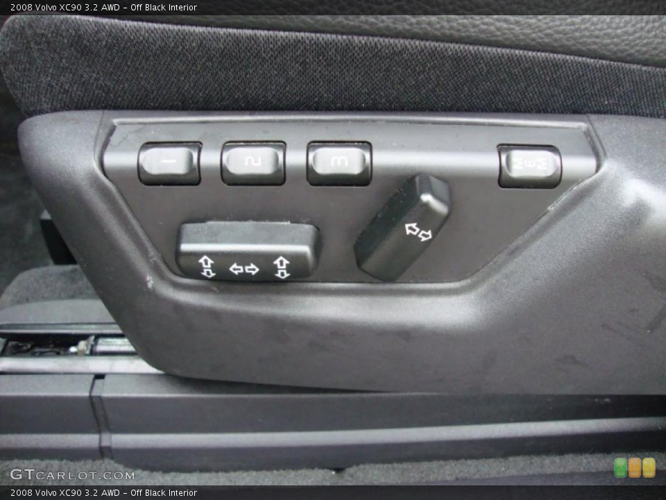 Off Black Interior Controls for the 2008 Volvo XC90 3.2 AWD #39342700
