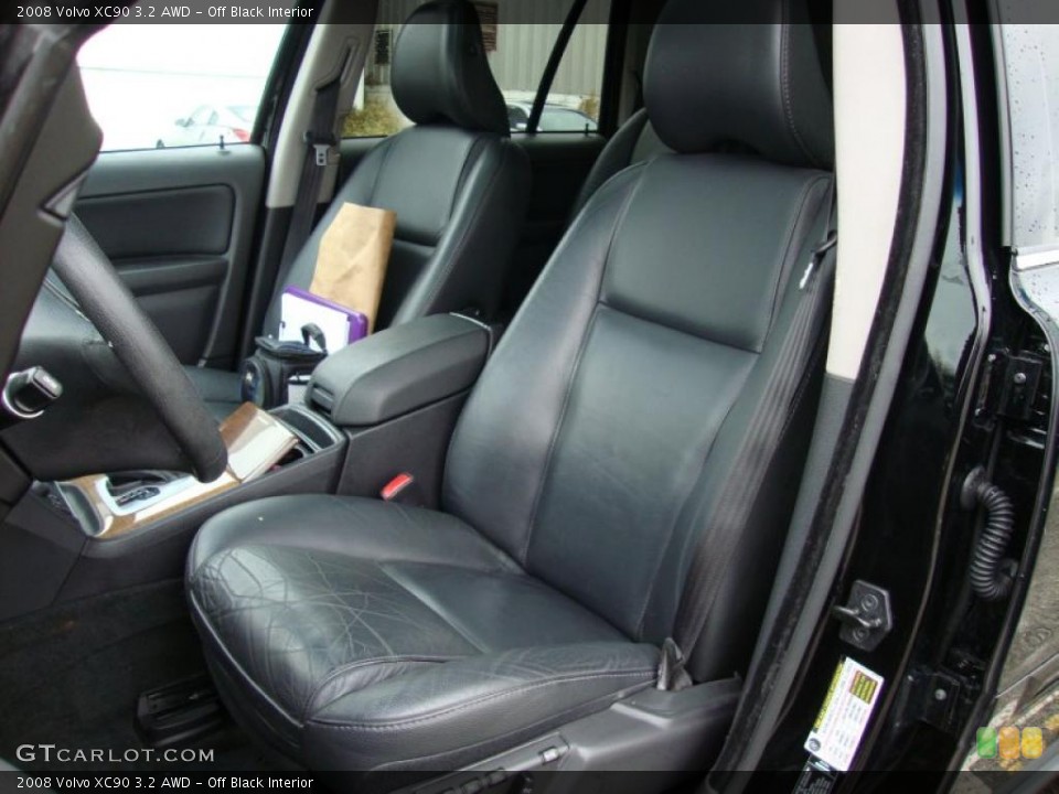 Off Black Interior Photo for the 2008 Volvo XC90 3.2 AWD #39342716
