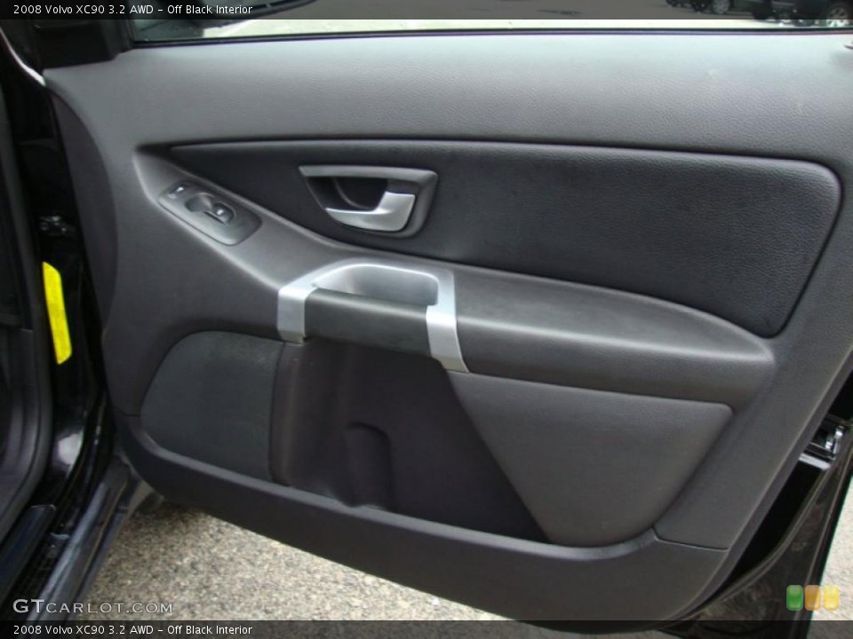 Off Black Interior Door Panel for the 2008 Volvo XC90 3.2 AWD #39342824