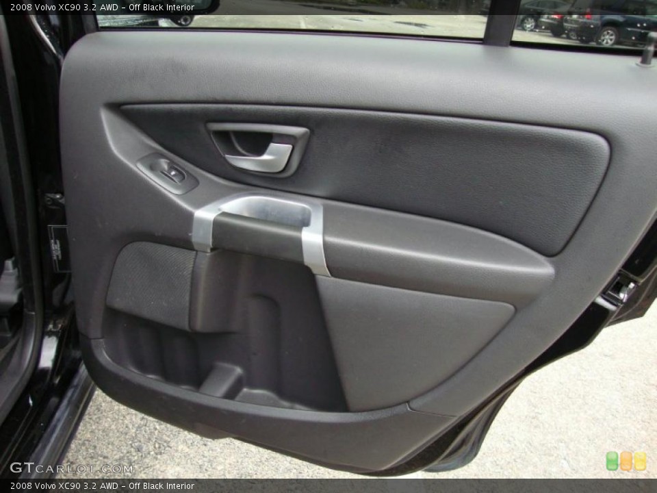 Off Black Interior Door Panel for the 2008 Volvo XC90 3.2 AWD #39342856
