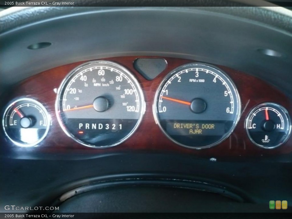 Gray Interior Gauges for the 2005 Buick Terraza CXL #39343152
