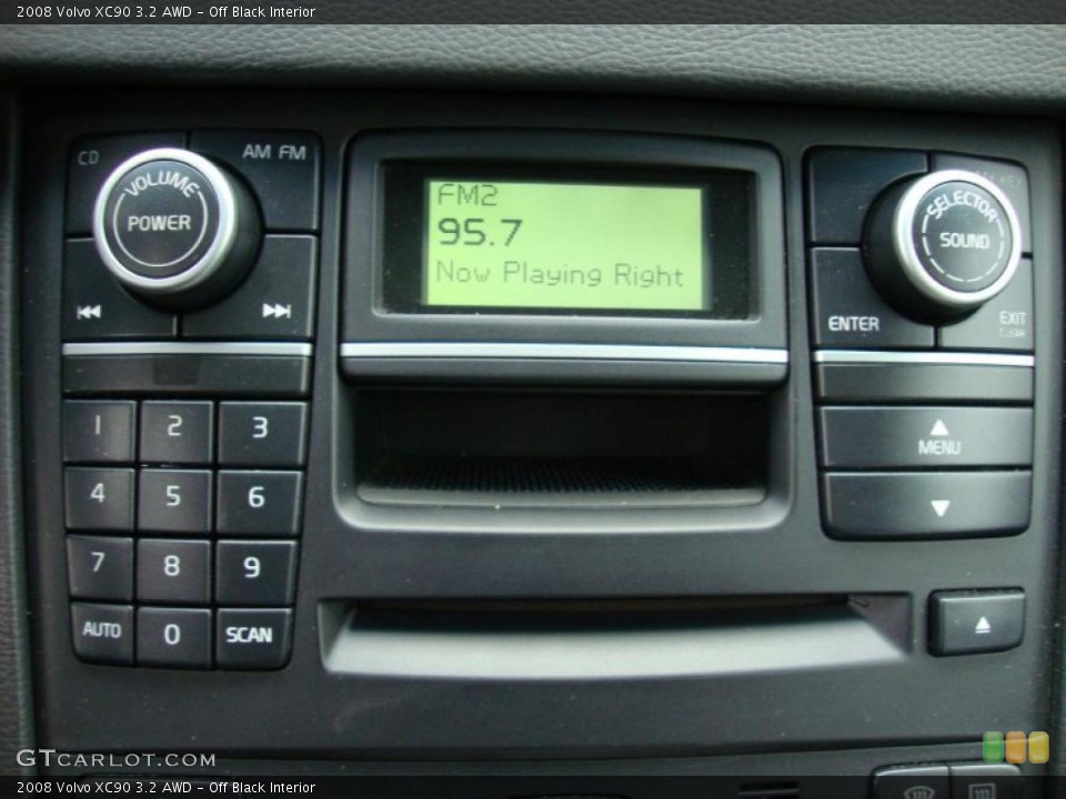 Off Black Interior Controls for the 2008 Volvo XC90 3.2 AWD #39343176