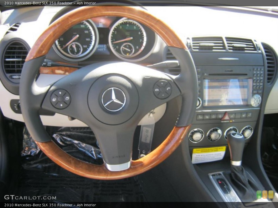 Ash Interior Steering Wheel for the 2010 Mercedes-Benz SLK 350 Roadster #39343264