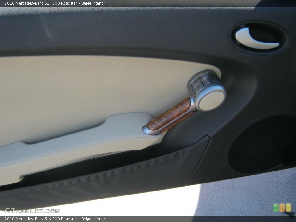 Beige Interior Door Panel for the 2010 Mercedes-Benz SLK 300 Roadster #39343332