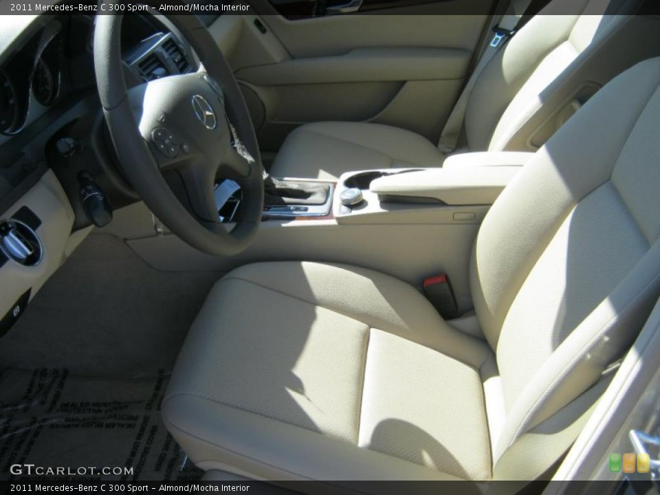 Almond/Mocha Interior Photo for the 2011 Mercedes-Benz C 300 Sport #39343524