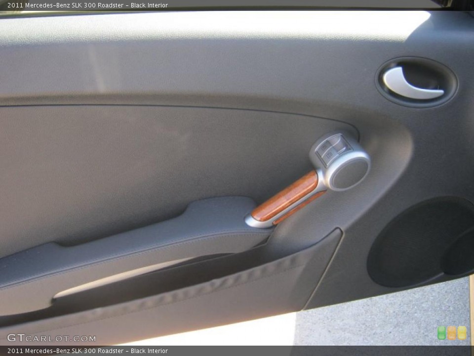 Black Interior Door Panel for the 2011 Mercedes-Benz SLK 300 Roadster #39343892