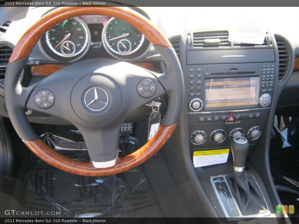 Black Interior Dashboard for the 2011 Mercedes-Benz SLK 300 Roadster #39343924