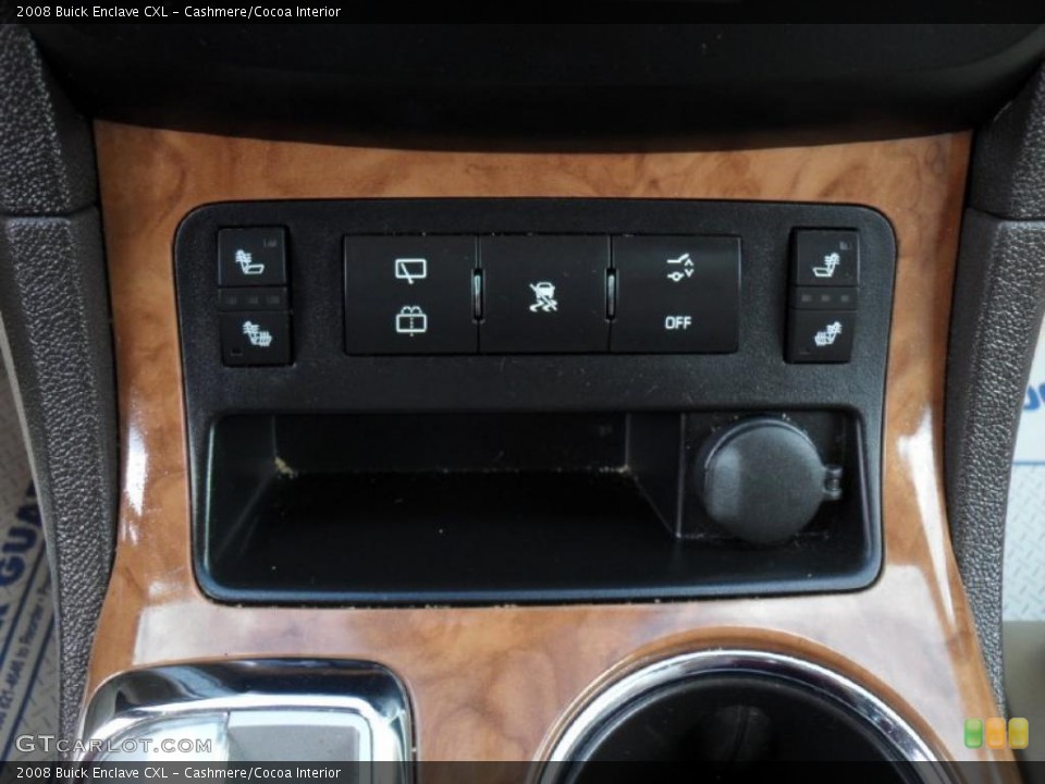 Cashmere/Cocoa Interior Controls for the 2008 Buick Enclave CXL #39344588