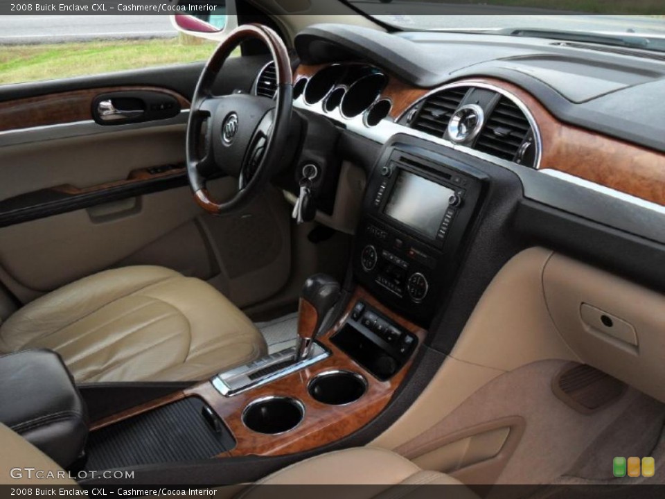 Cashmere/Cocoa Interior Dashboard for the 2008 Buick Enclave CXL #39344796