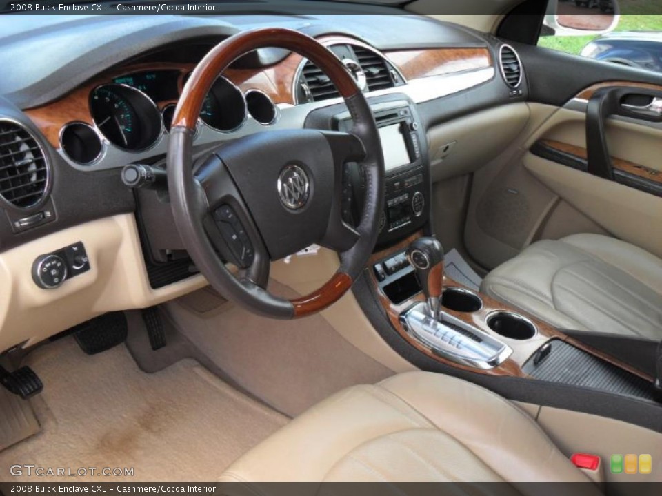 Cashmere/Cocoa Interior Prime Interior for the 2008 Buick Enclave CXL #39344872