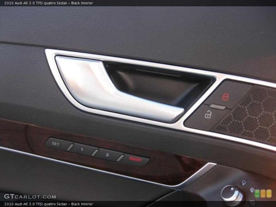 Black Interior Controls for the 2010 Audi A6 3.0 TFSI quattro Sedan #39345632