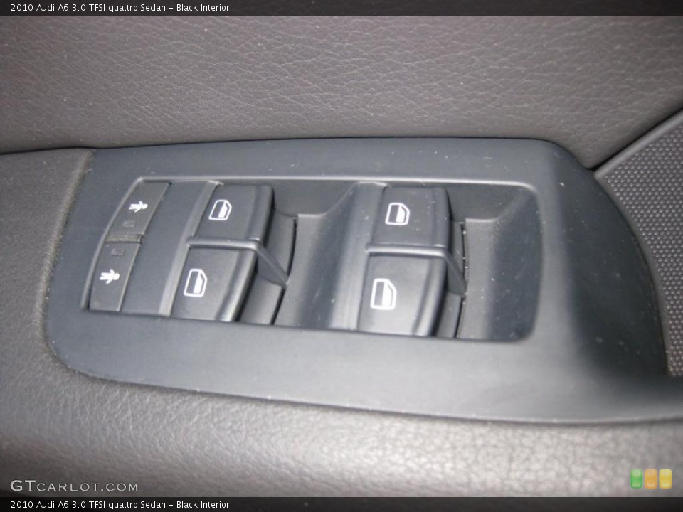 Black Interior Controls for the 2010 Audi A6 3.0 TFSI quattro Sedan #39345644