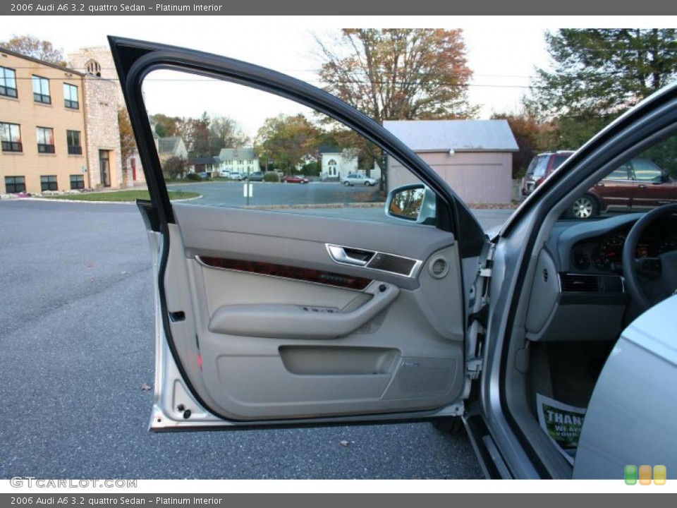 Platinum Interior Door Panel for the 2006 Audi A6 3.2 quattro Sedan #39348936
