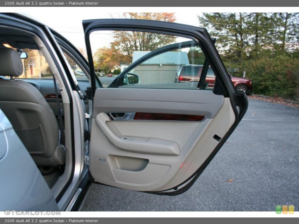 Platinum Interior Door Panel for the 2006 Audi A6 3.2 quattro Sedan #39348986