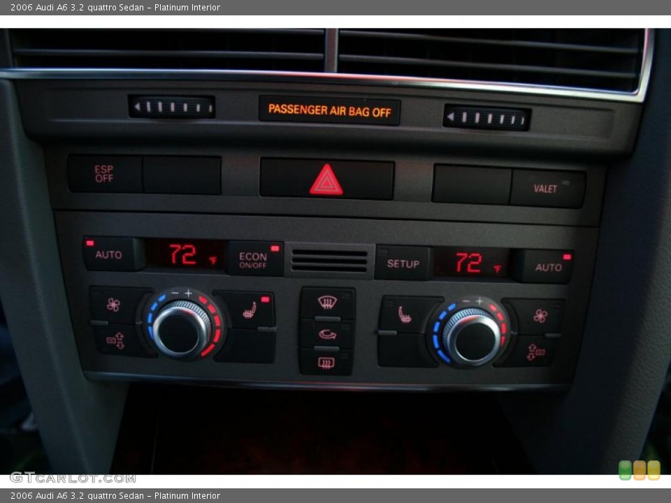 Platinum Interior Controls for the 2006 Audi A6 3.2 quattro Sedan #39349160