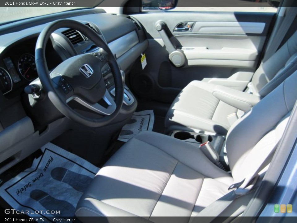 Gray Interior Photo for the 2011 Honda CR-V EX-L #39353800