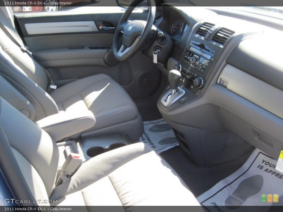 Gray Interior Dashboard for the 2011 Honda CR-V EX-L #39353856