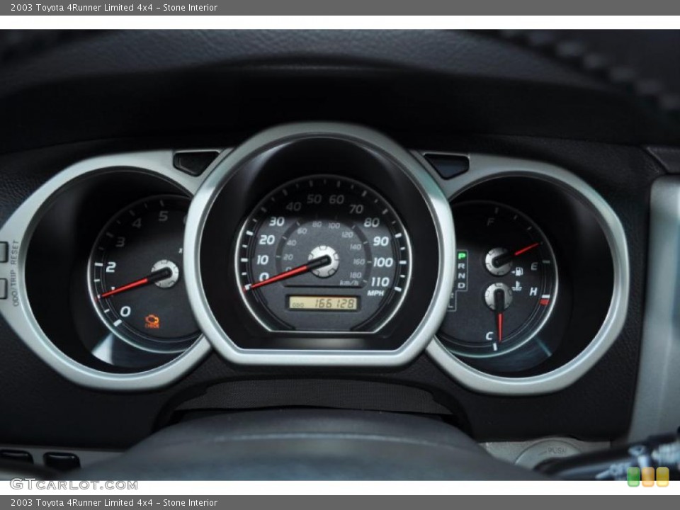 Stone Interior Gauges for the 2003 Toyota 4Runner Limited 4x4 #39355892