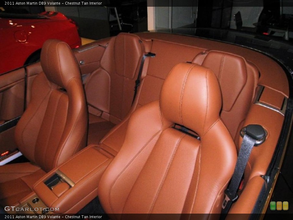 Chestnut Tan Interior Photo for the 2011 Aston Martin DB9 Volante #39356496