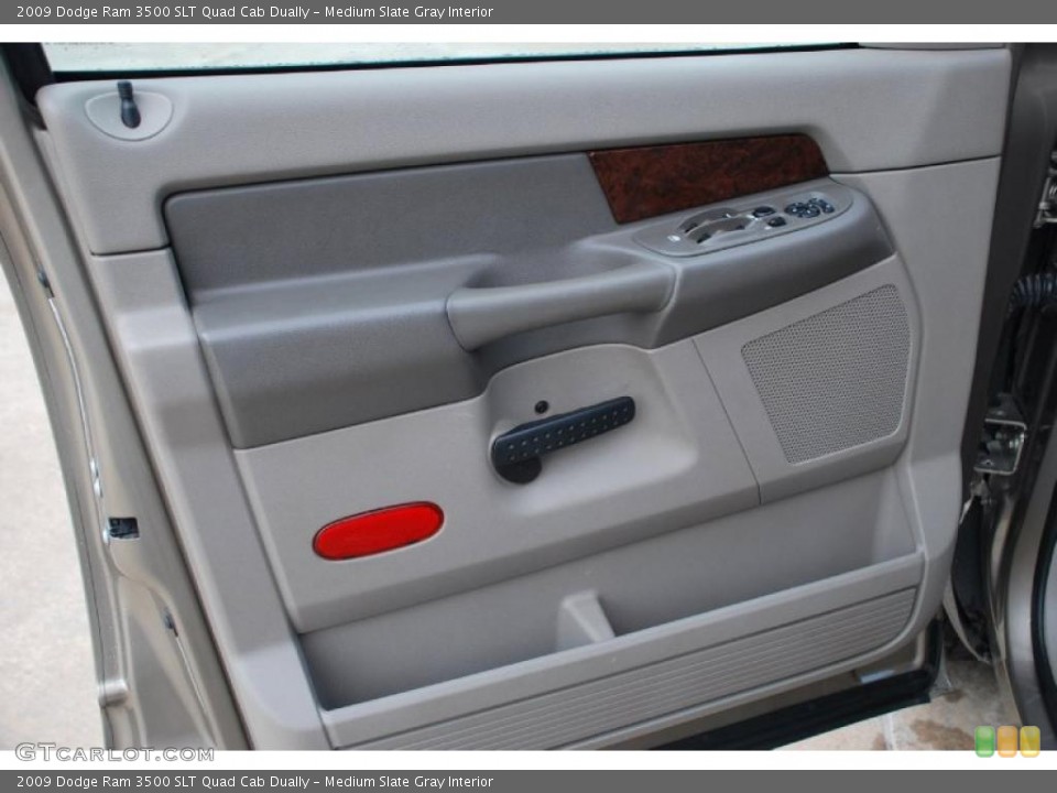 Medium Slate Gray Interior Door Panel for the 2009 Dodge Ram 3500 SLT Quad Cab Dually #39356724