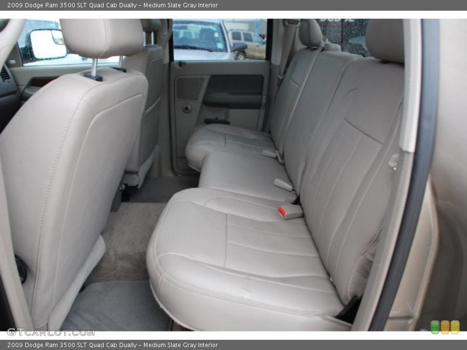 Medium Slate Gray Interior Photo for the 2009 Dodge Ram 3500 SLT Quad Cab Dually #39356800