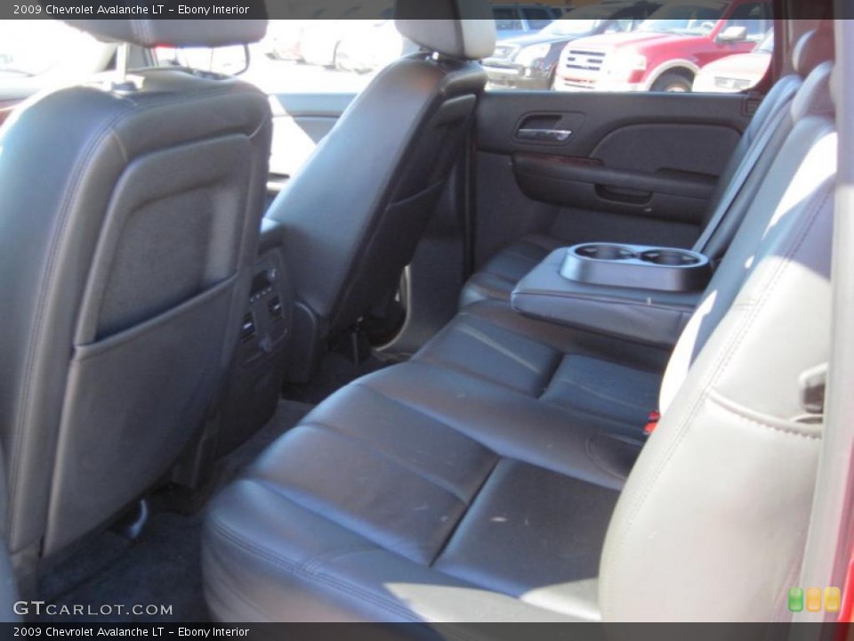 Ebony Interior Photo for the 2009 Chevrolet Avalanche LT #39357380