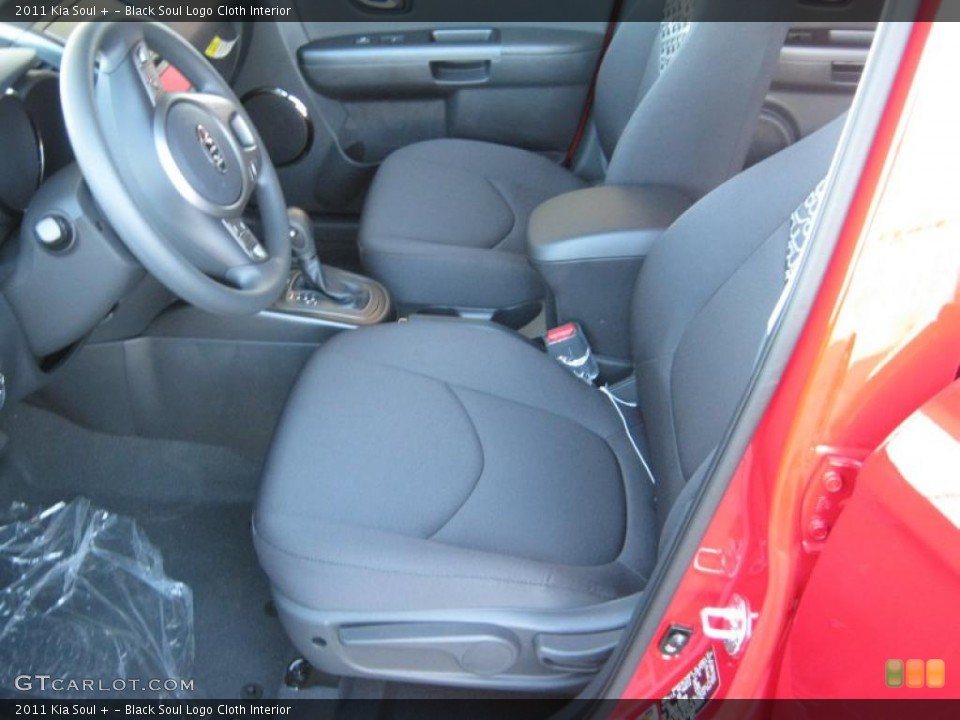 Black Soul Logo Cloth Interior Photo for the 2011 Kia Soul + #39358096