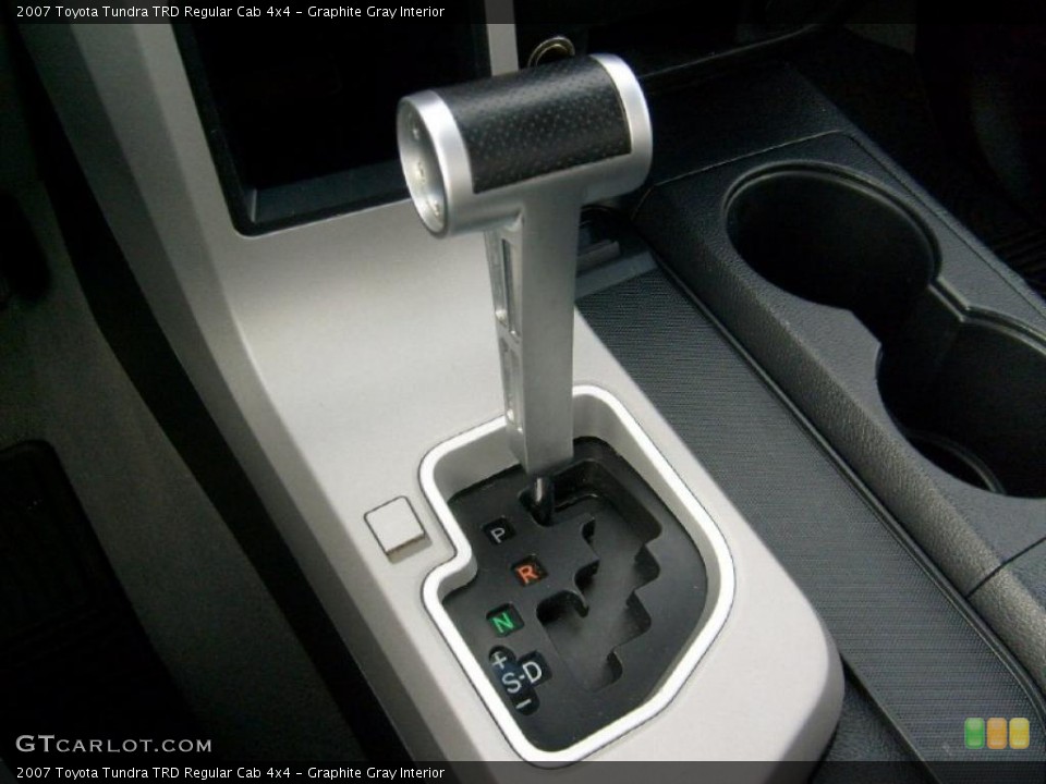 Graphite Gray Interior Transmission for the 2007 Toyota Tundra TRD Regular Cab 4x4 #39358220