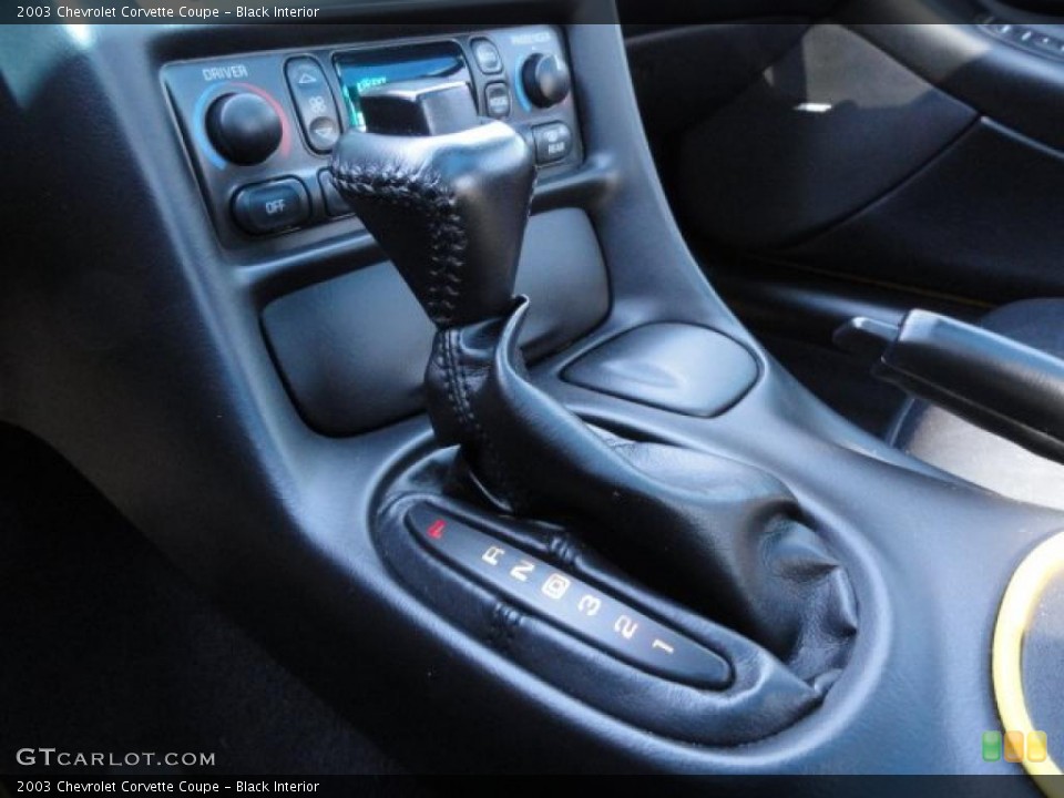 Black Interior Transmission for the 2003 Chevrolet Corvette Coupe #39361204