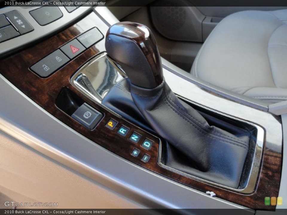 Cocoa/Light Cashmere Interior Transmission for the 2010 Buick LaCrosse CXL #39361496